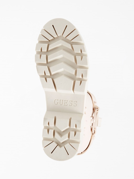 Guess White Multi Randa 'g' Logo Boot