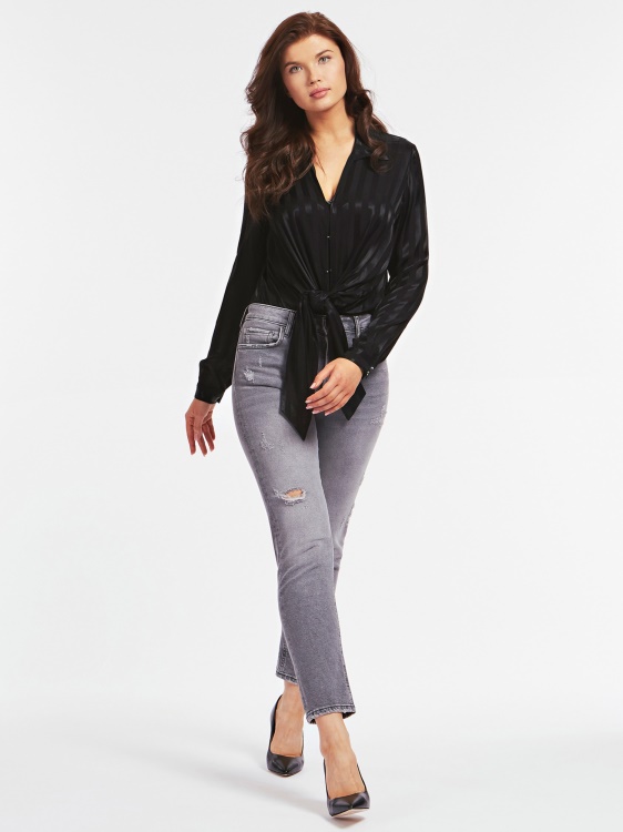 черно боди Guess Rairano