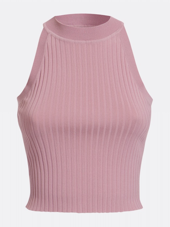 горна част на пуловер Guess Pink