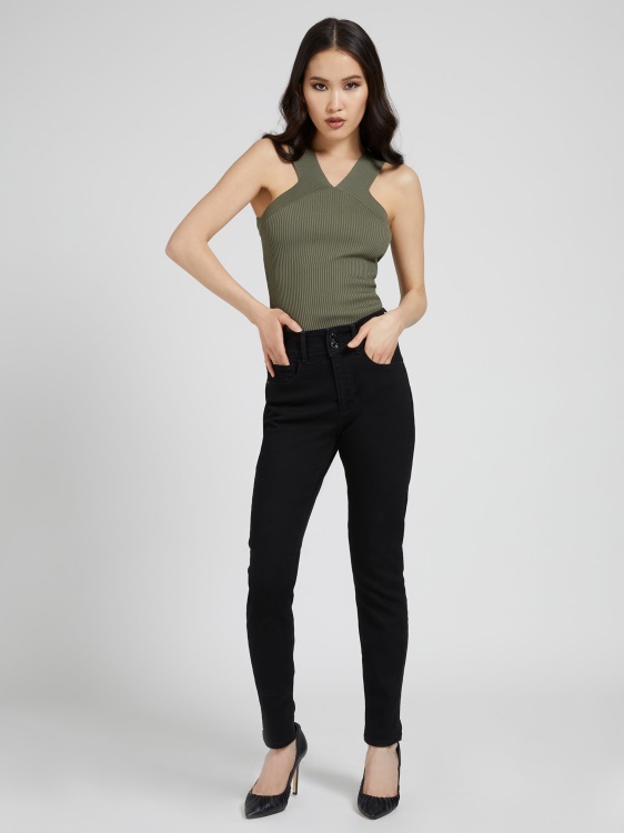 зелен пуловер Guess Tank