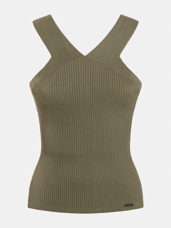 зелен пуловер Guess Tank