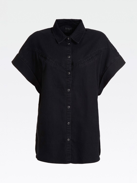 дънкова риза Guess Black