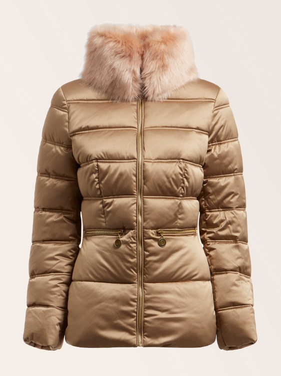 сатенено яке Marciano с подплата бежово Guess