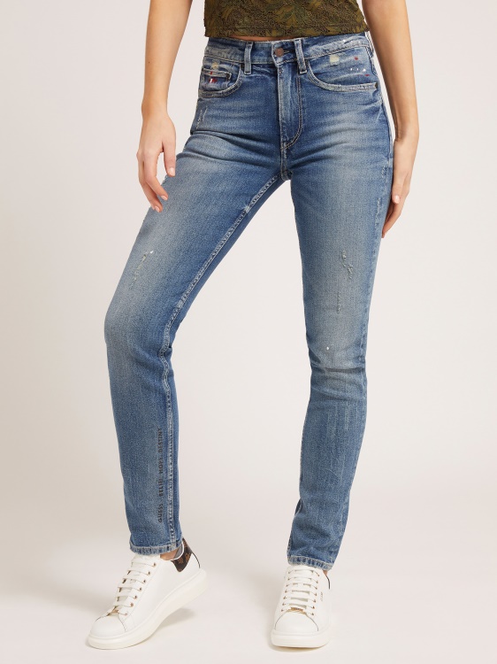 син супер еластичен панталон Guess
