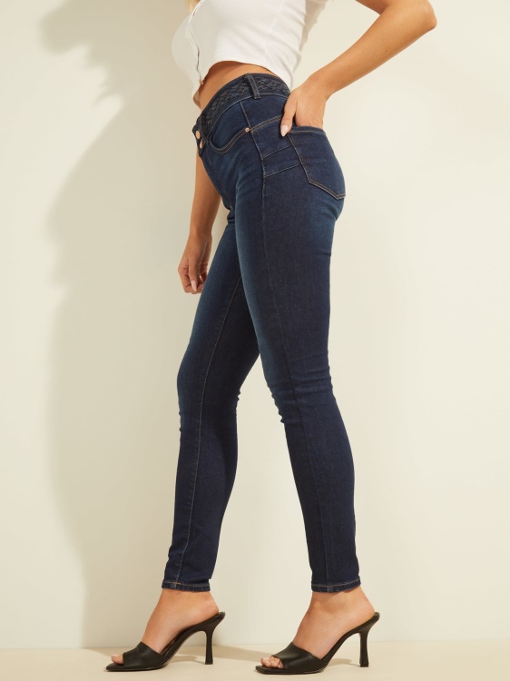 син тесни дънкови панталони Guess