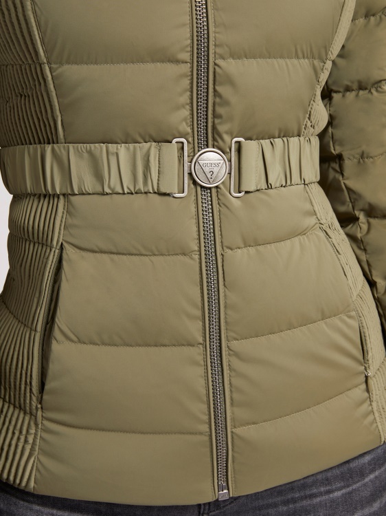 Guess истински зелен пух
