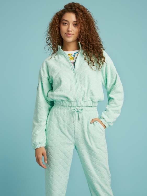син суитшърт с цял щампа Guess