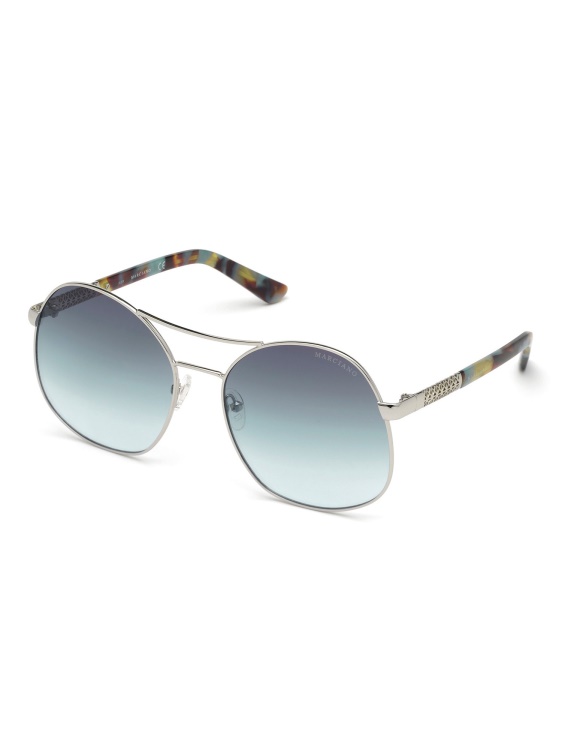 бели кръгли слънчеви очила Guess Marciano