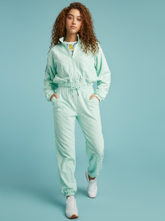 син панталон с цял принт Guess