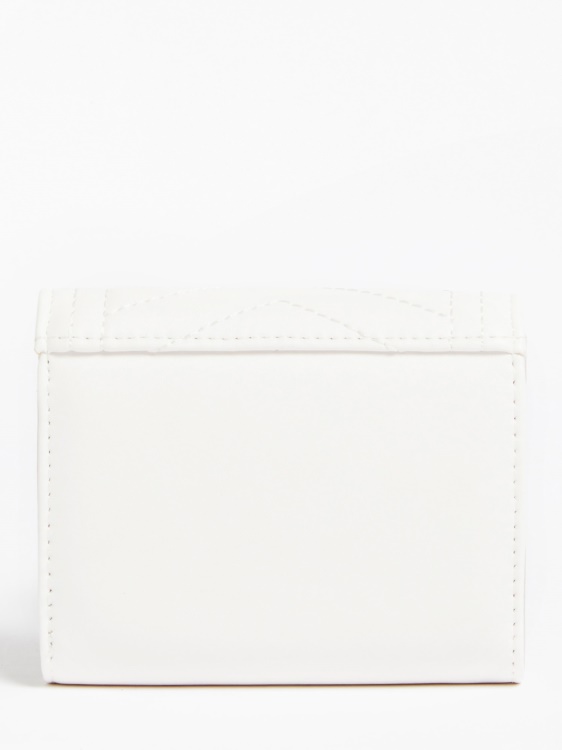 ватиран мини портфейл Guess White Lida