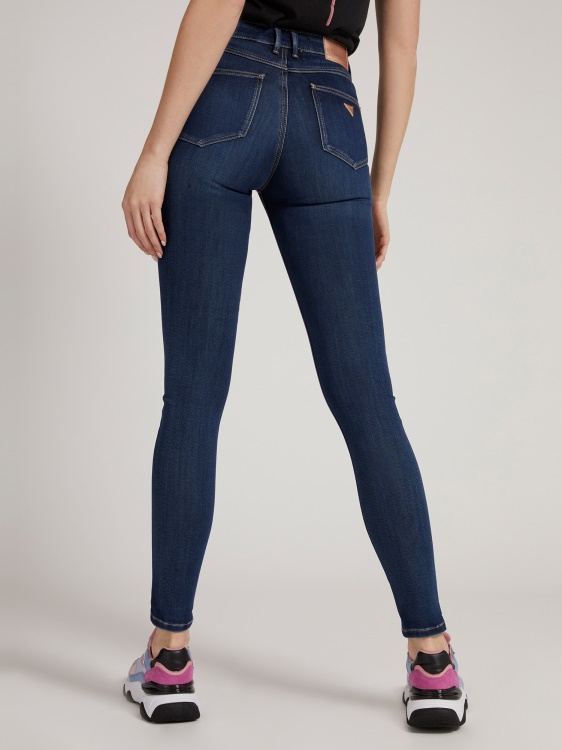 тесни дънкови панталони Guess Blue
