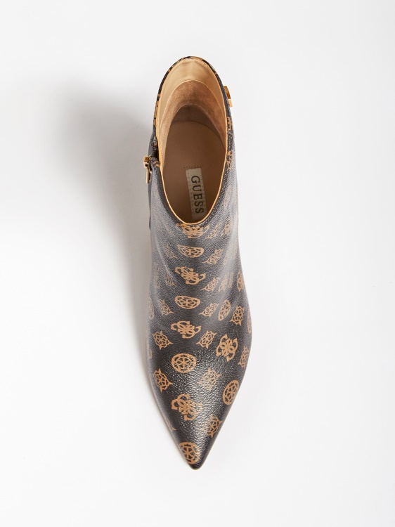 Guess Brown Maisy 4g божур с лого на глезена