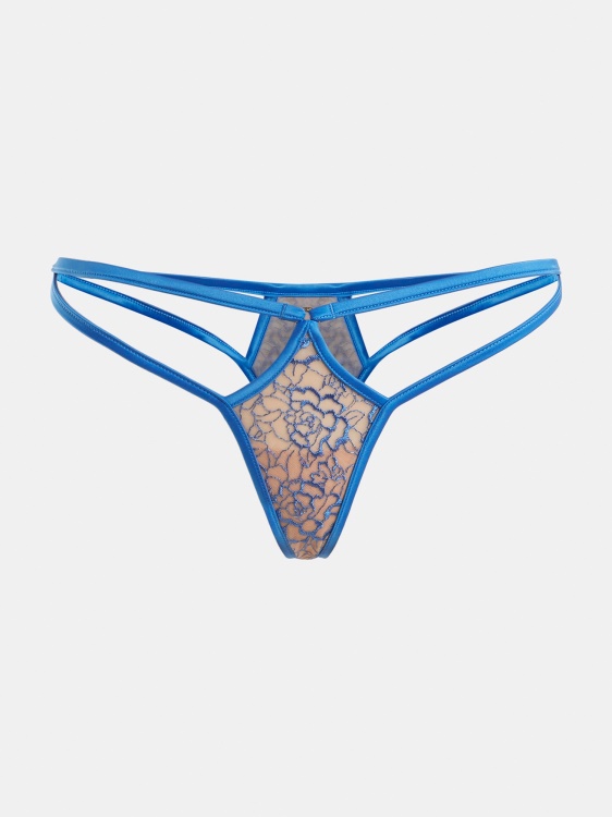 сини мрежи прашки с бродерия Guess