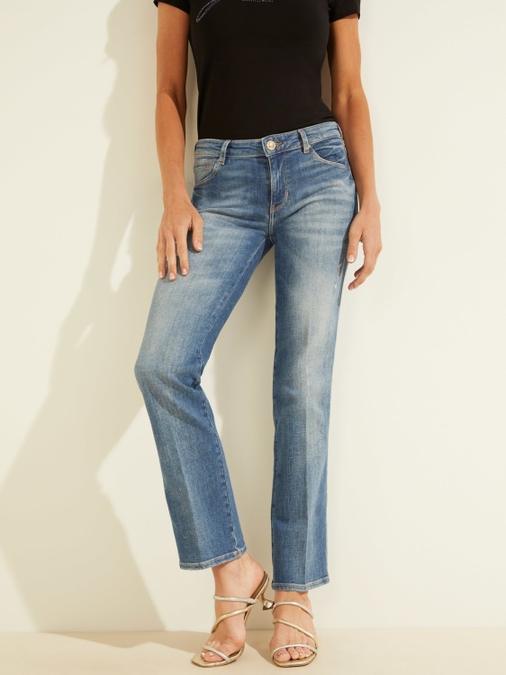 сини тесни дънкови панталони Guess New Trend