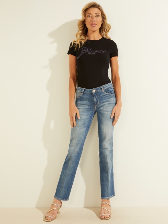 сини тесни дънкови панталони Guess New Trend
