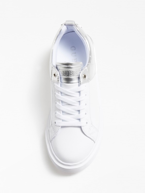 бели двуцветни маратонки Harlia Guess
