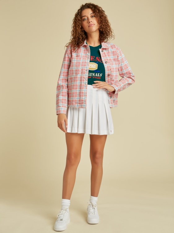 Guess карирана риза червена мулти