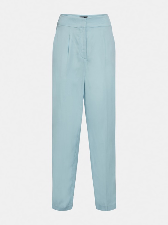 Marciano панталон от ленена смес Guess Blue