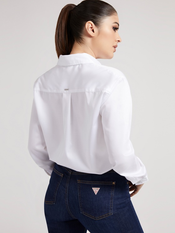 риза Popeline Guess бяла
