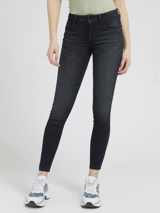 Push Up тесни дънкови панталони Guess Gray