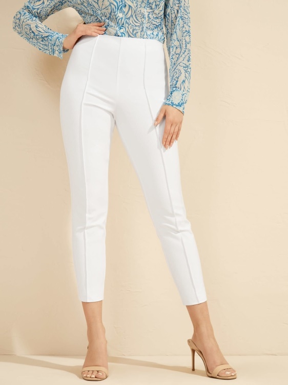 тесни панталони Marciano Guess бяло