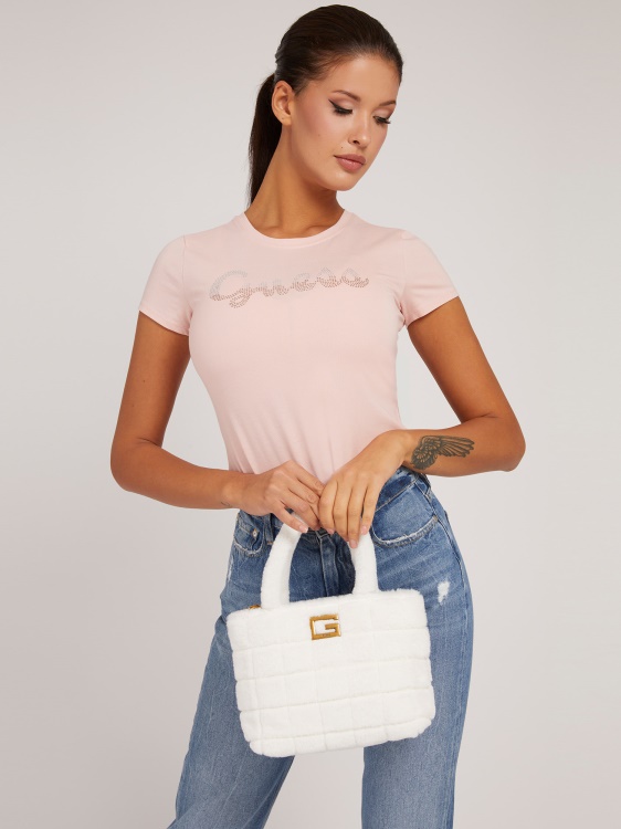 Guess Evelina изкуствена кожа мини купувач