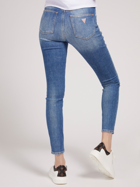 сини тесни дънкови панталони Guess New Trend