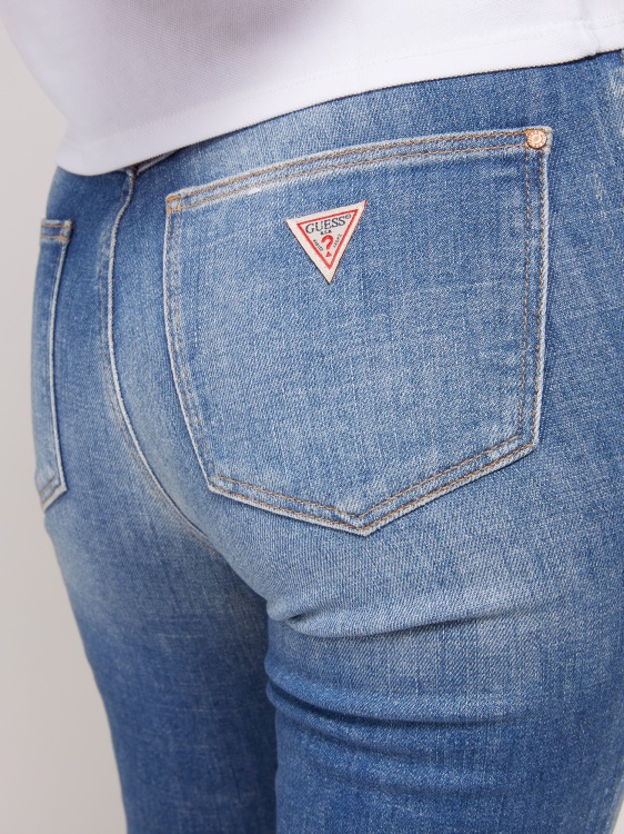 сини тесни дънкови панталони Guess New Trend