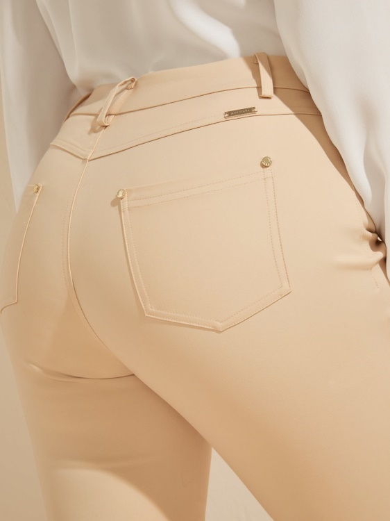 тесни панталони Marciano Guess бежово