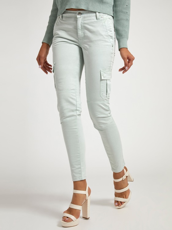 карго кльощави панталони сив цвят Guess