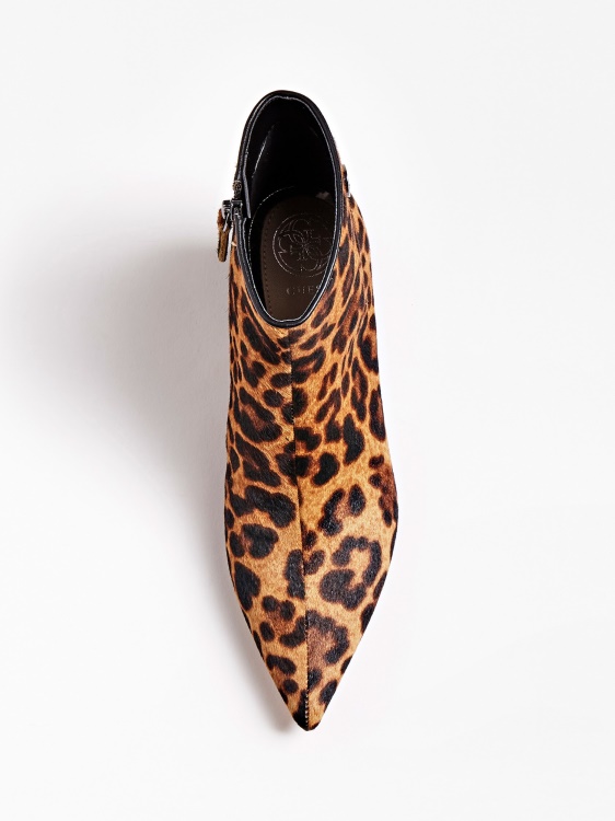 Zadien Animalier кожени съдебни обувки Guess Animalier