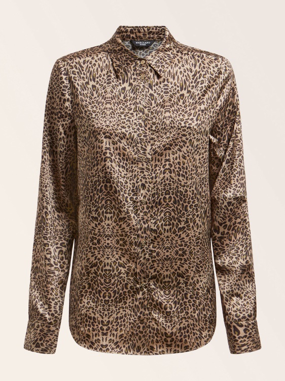 Marciano цяла риза с щампа Animalier Guess