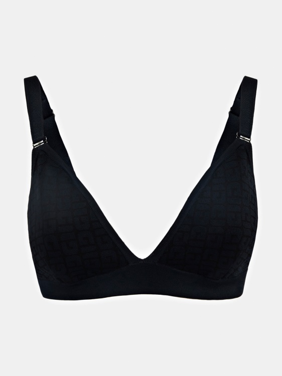 цялостно лого Bralette черно Multi Guess