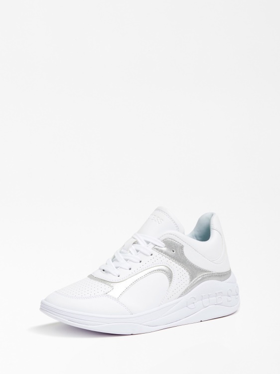 Guess White Saucey обувка за бягане