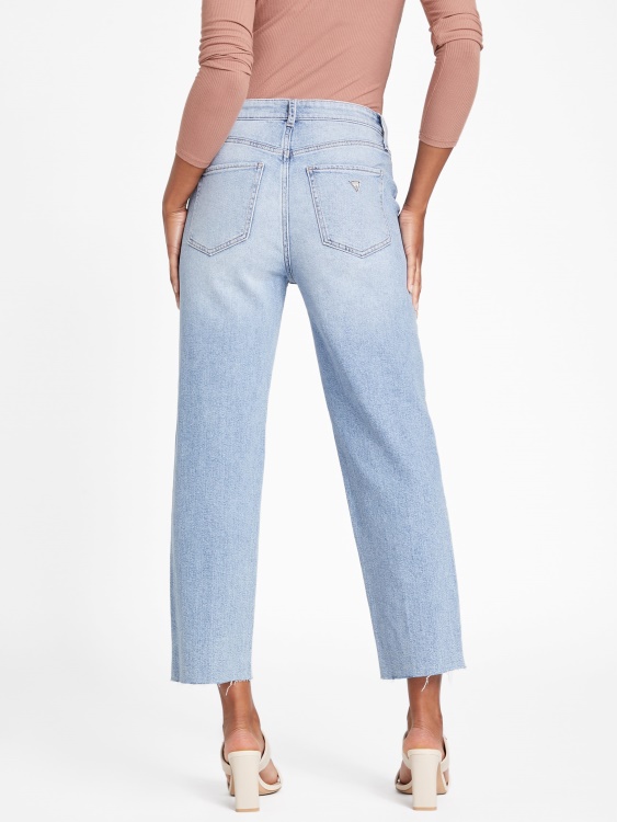 Guess Light Destroy Wash Doja изтощени прави дънки