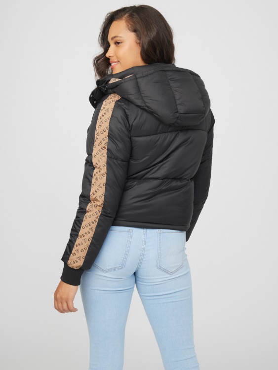 яке Bakir Puffer Guess Jet Black Multi