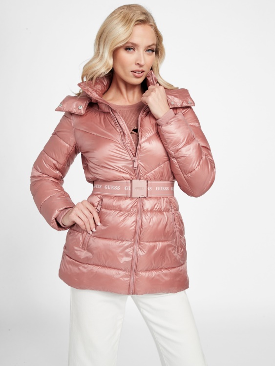 Guess Eco Silene Puffer яке Red Glen