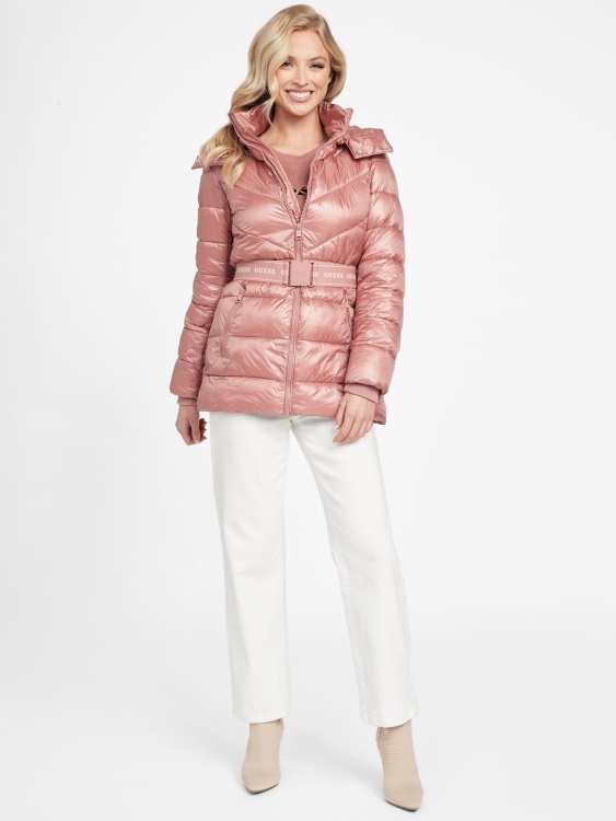 Guess Eco Silene Puffer яке Red Glen