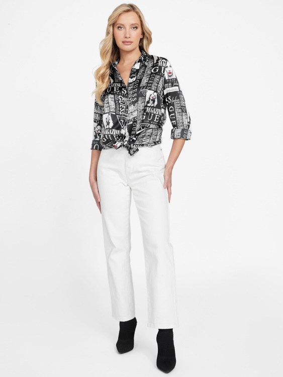 Arden Top Guess черен мулти