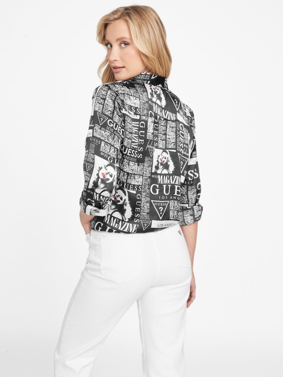 Arden Top Guess черен мулти