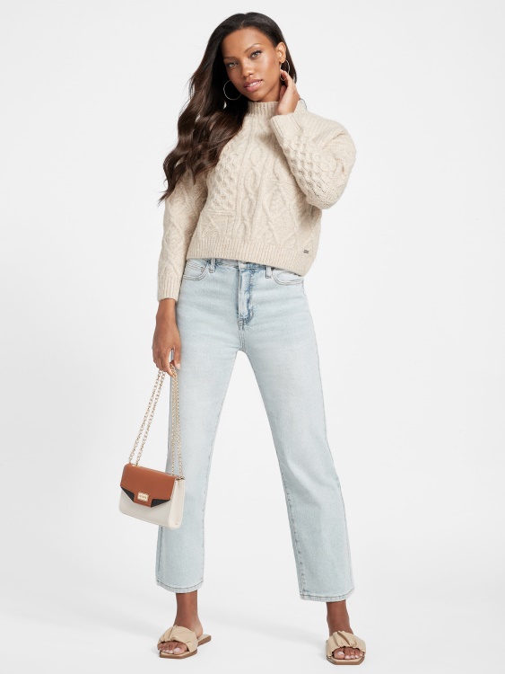 Eco Jolene прави дънки с ултра висока талия леки прани Guess