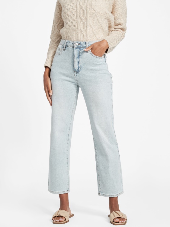 Eco Jolene прави дънки с ултра висока талия леки прани Guess