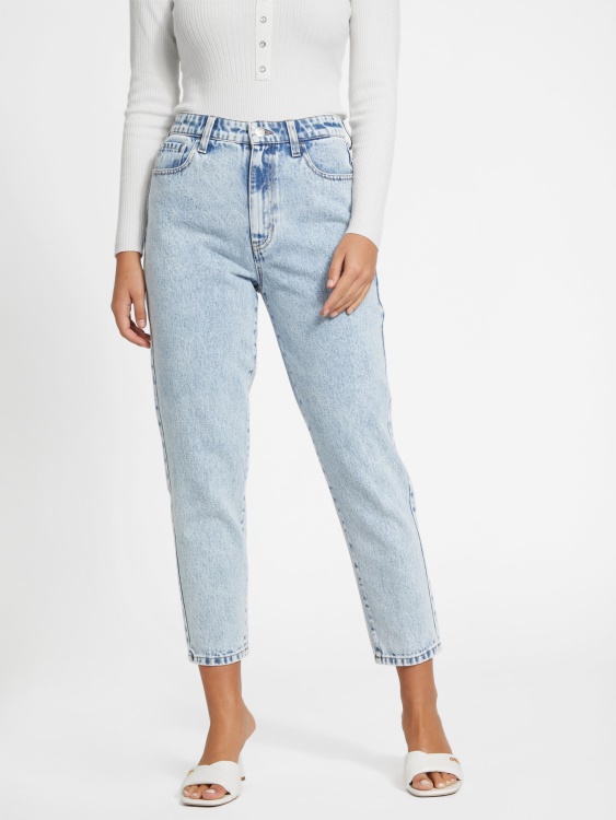 Guess Acid Wash Serenity High-tale Mom Sculpt Jeans