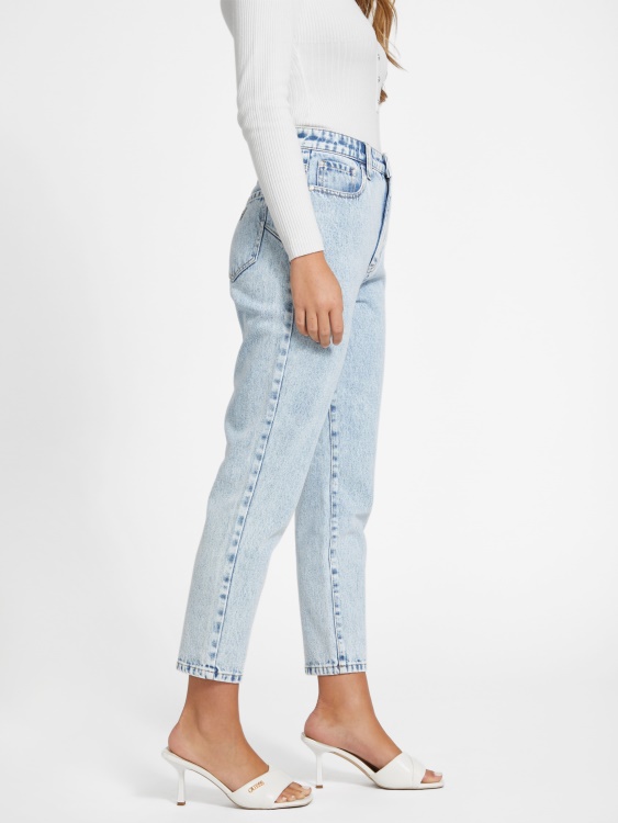 Guess Acid Wash Serenity High-tale Mom Sculpt Jeans