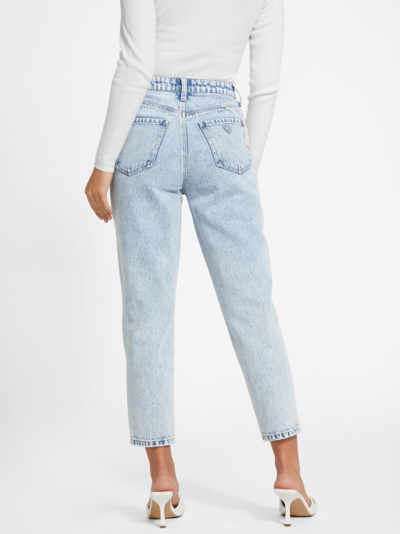 Guess Acid Wash Serenity High-tale Mom Sculpt Jeans