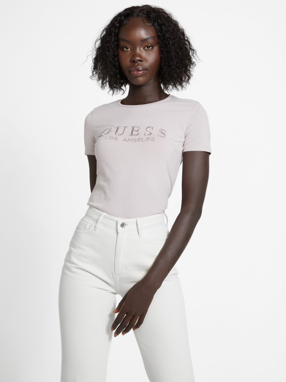 Guess Lizza бродирано лого Tee Day Dust
