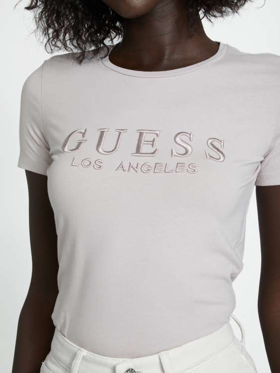 Guess Lizza бродирано лого Tee Day Dust