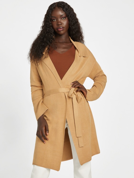препечена жилетка Guess Taupe Dani