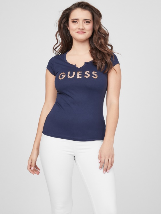 нощен тъмносиньо Holly Crush Tee Guess