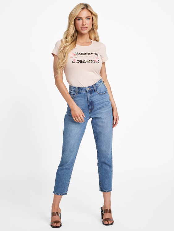 Eco Veleah Tee Vapor Rose Guess